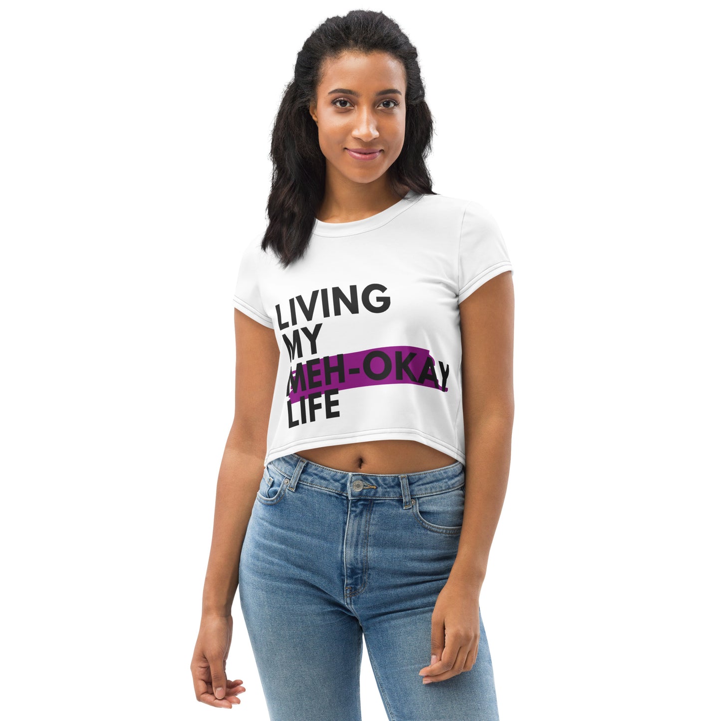 Living My Meh-Okay Life Tee