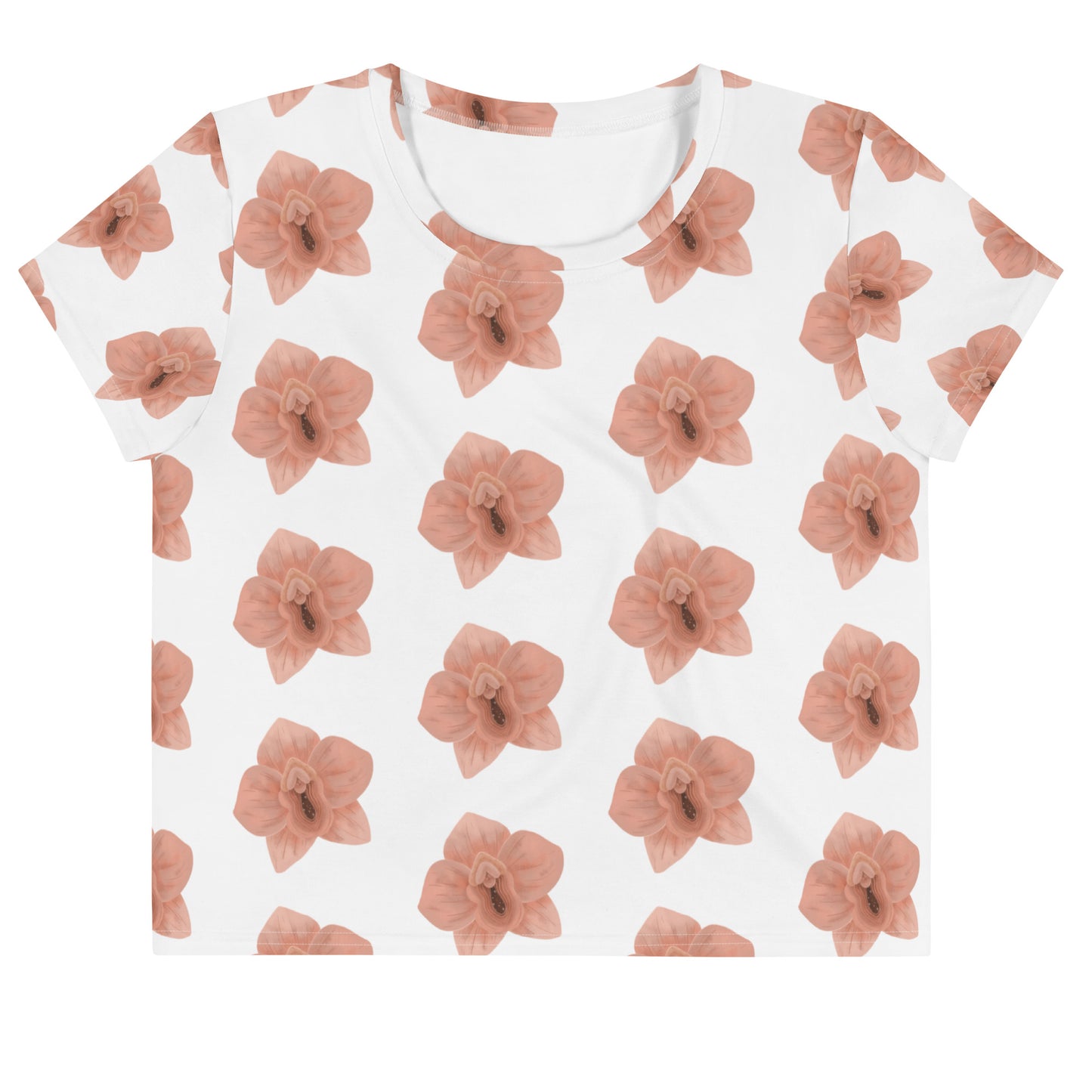 Blooming Vulva Crop Top