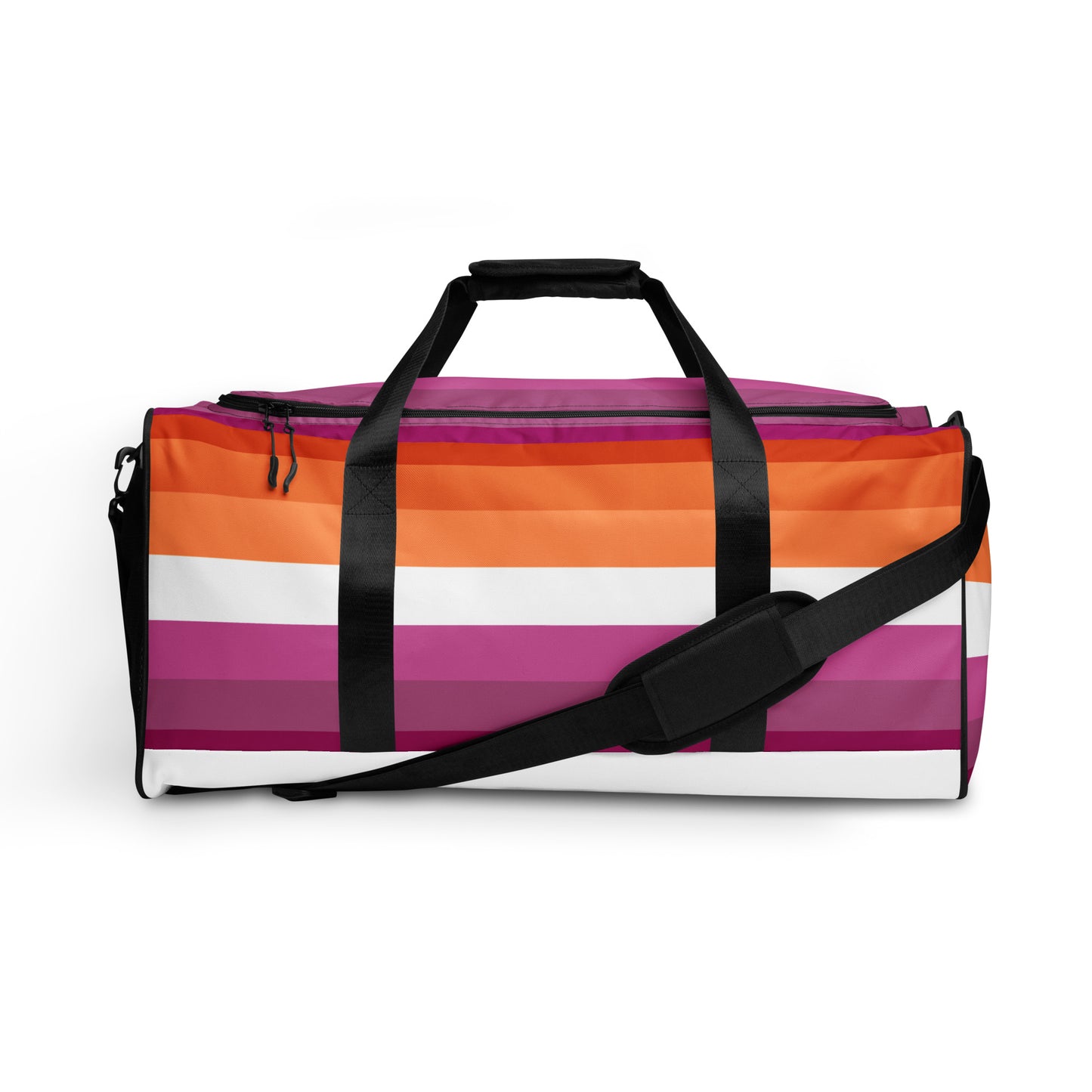 Lesbian Flag Duffle Bag