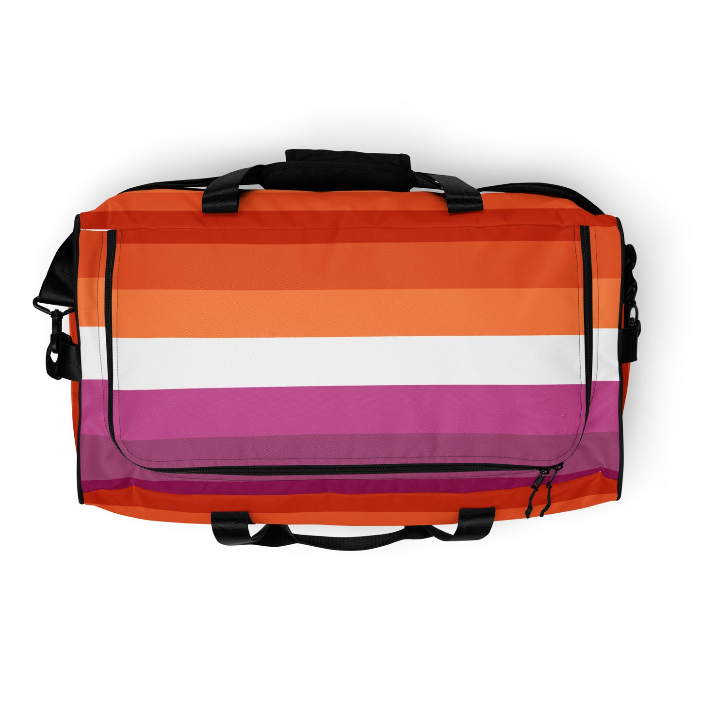 Lesbian Flag Duffle Bag