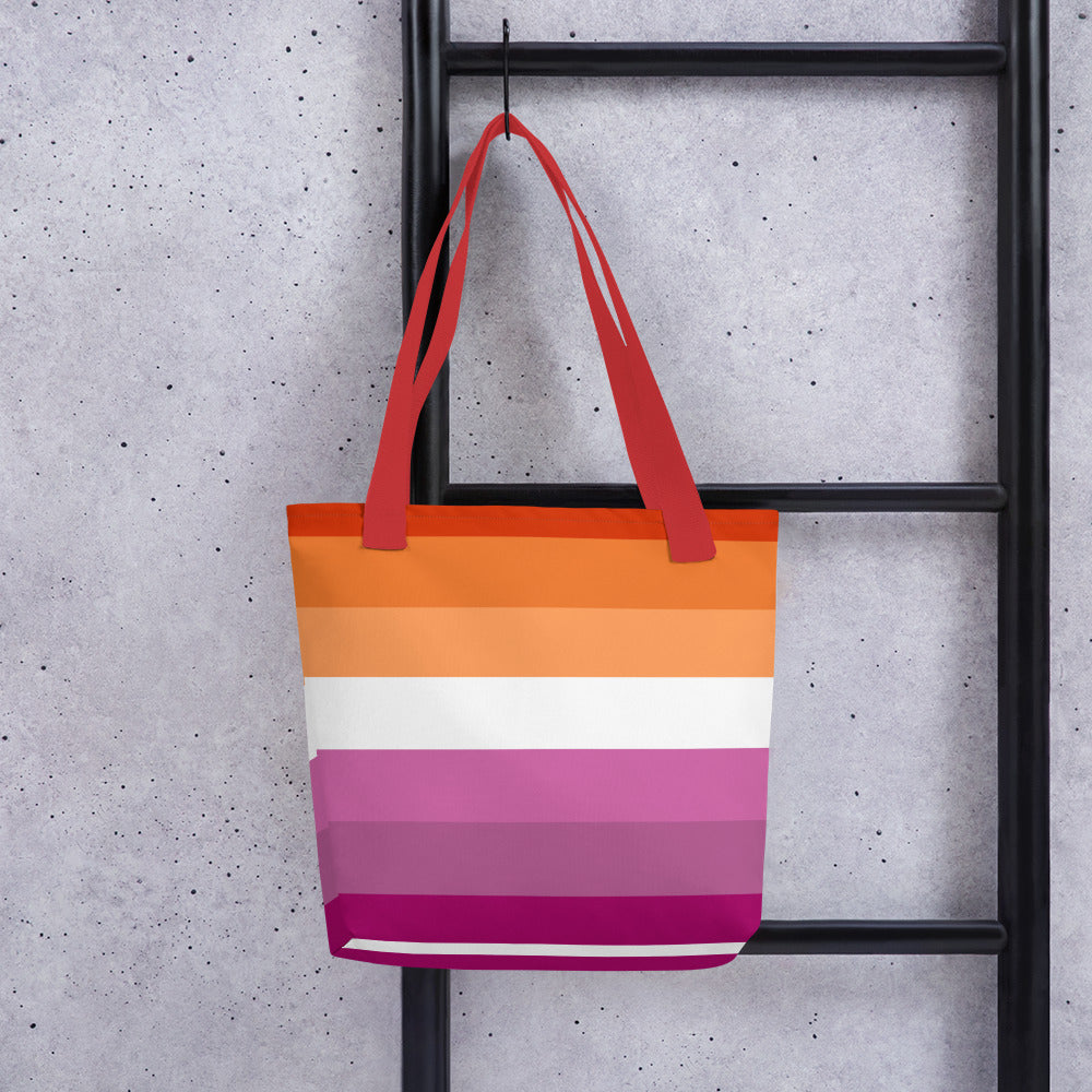 Lesbian Flag Tote