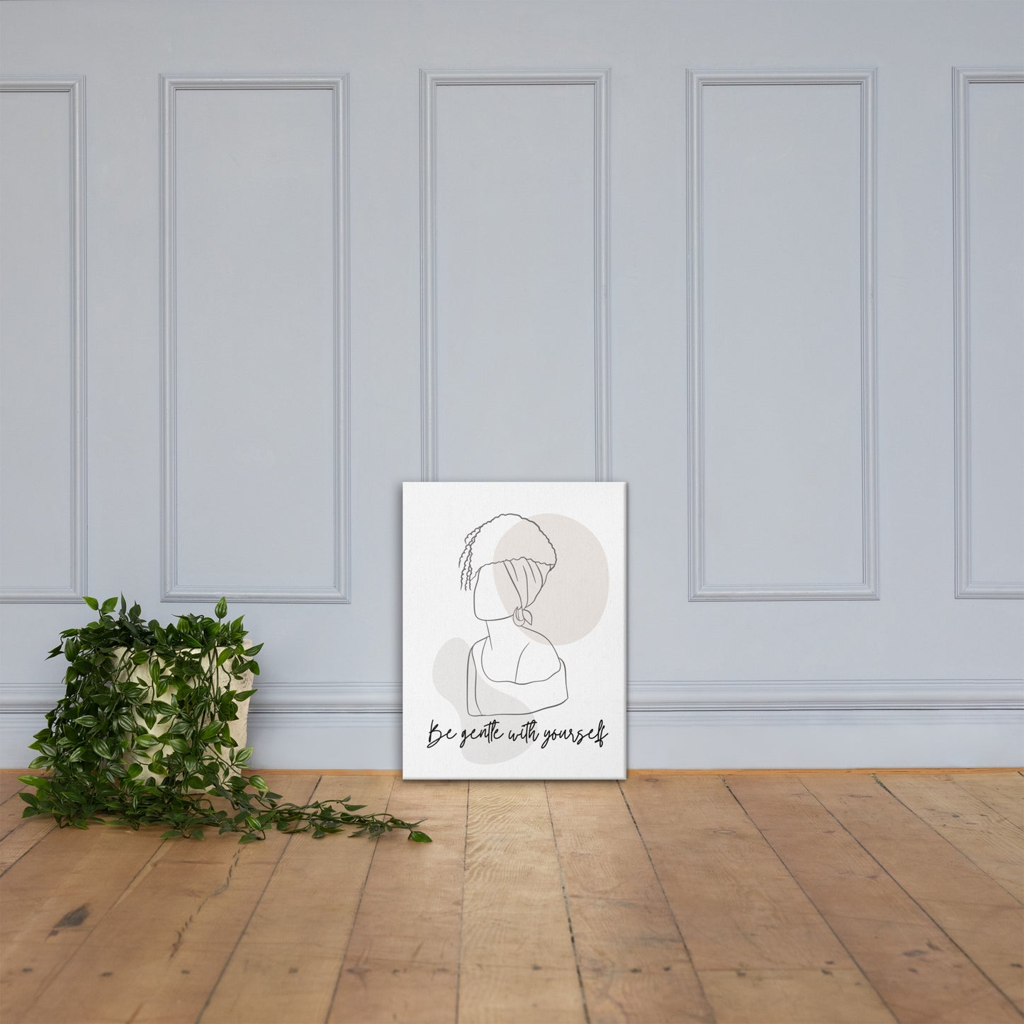 Be Gentle With Yourself Canvas