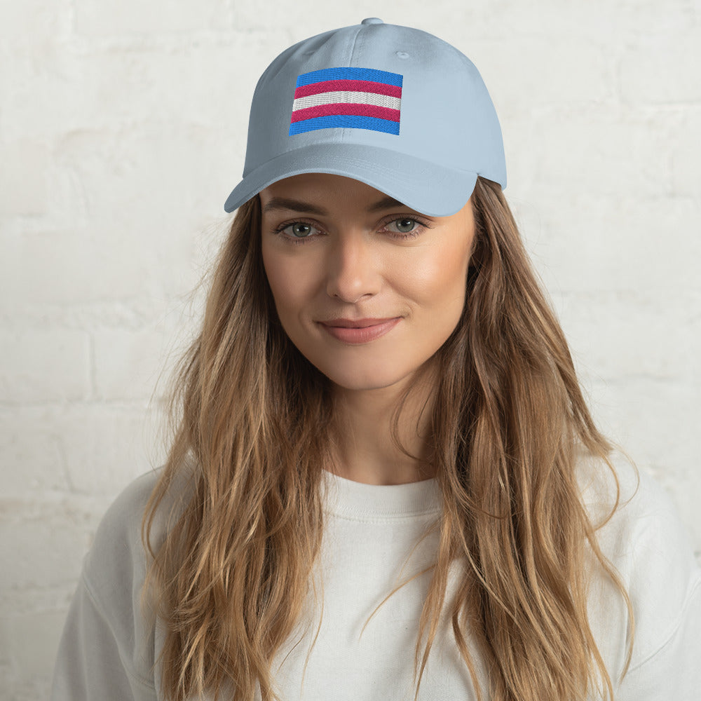 Trans Flag Hat