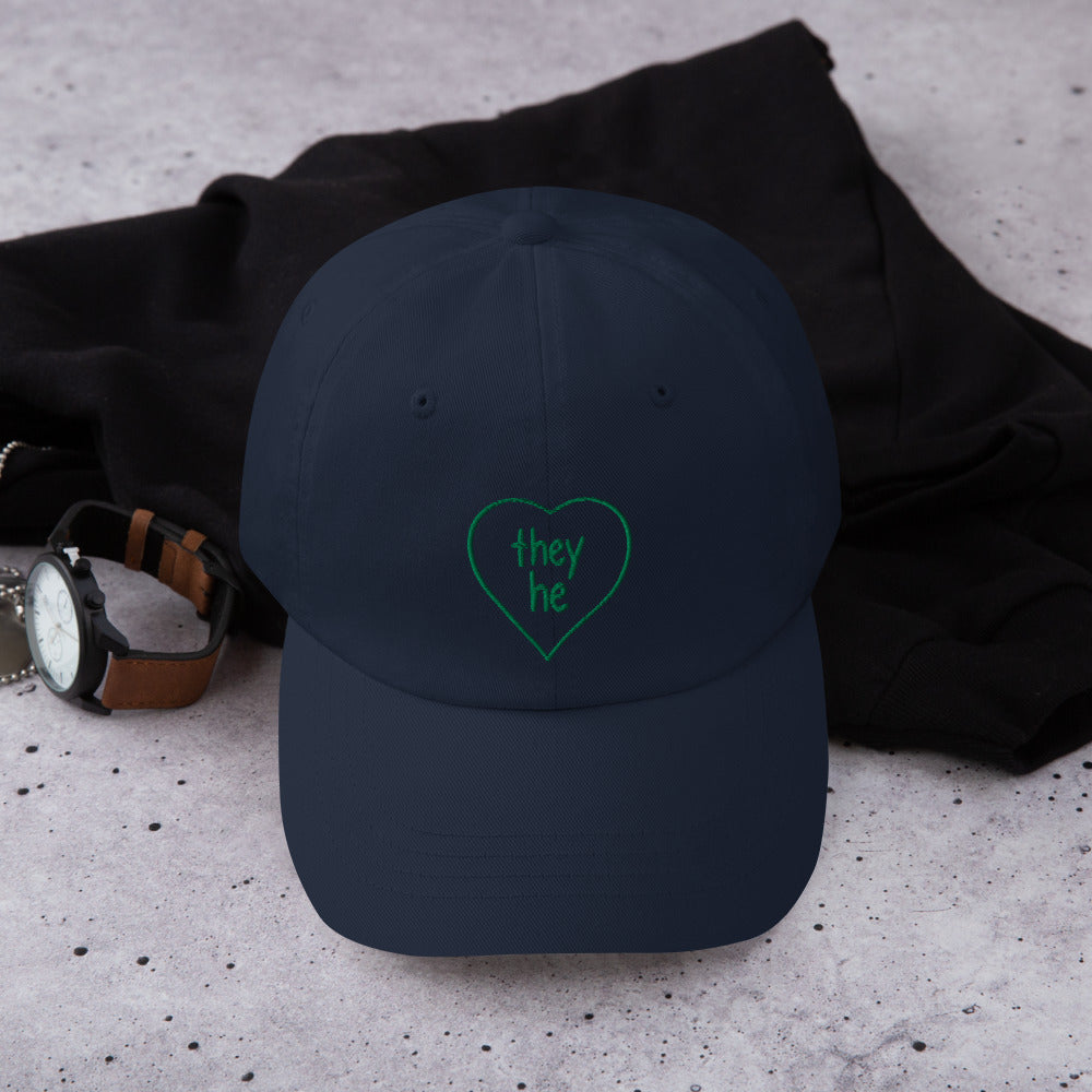 They/He Pronoun Dad hat