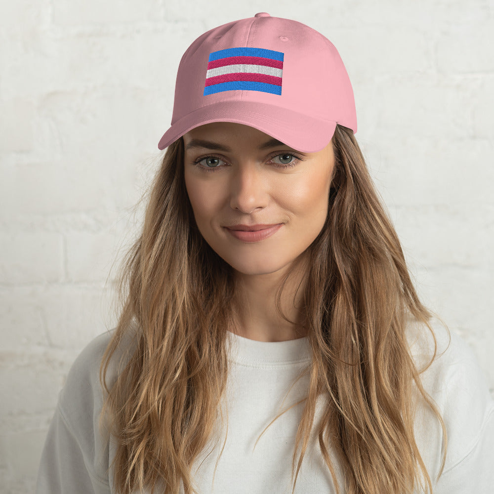 Trans Flag Hat