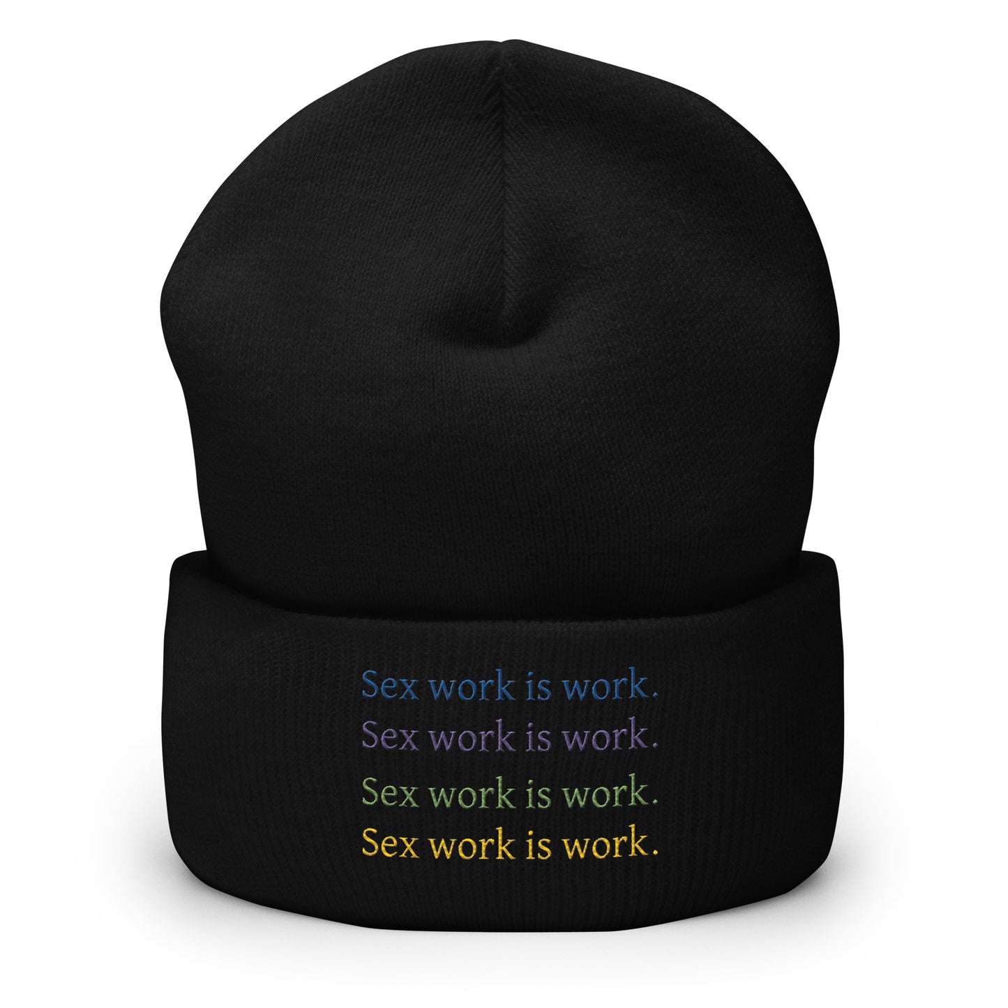 Sex Work is Work Beanie