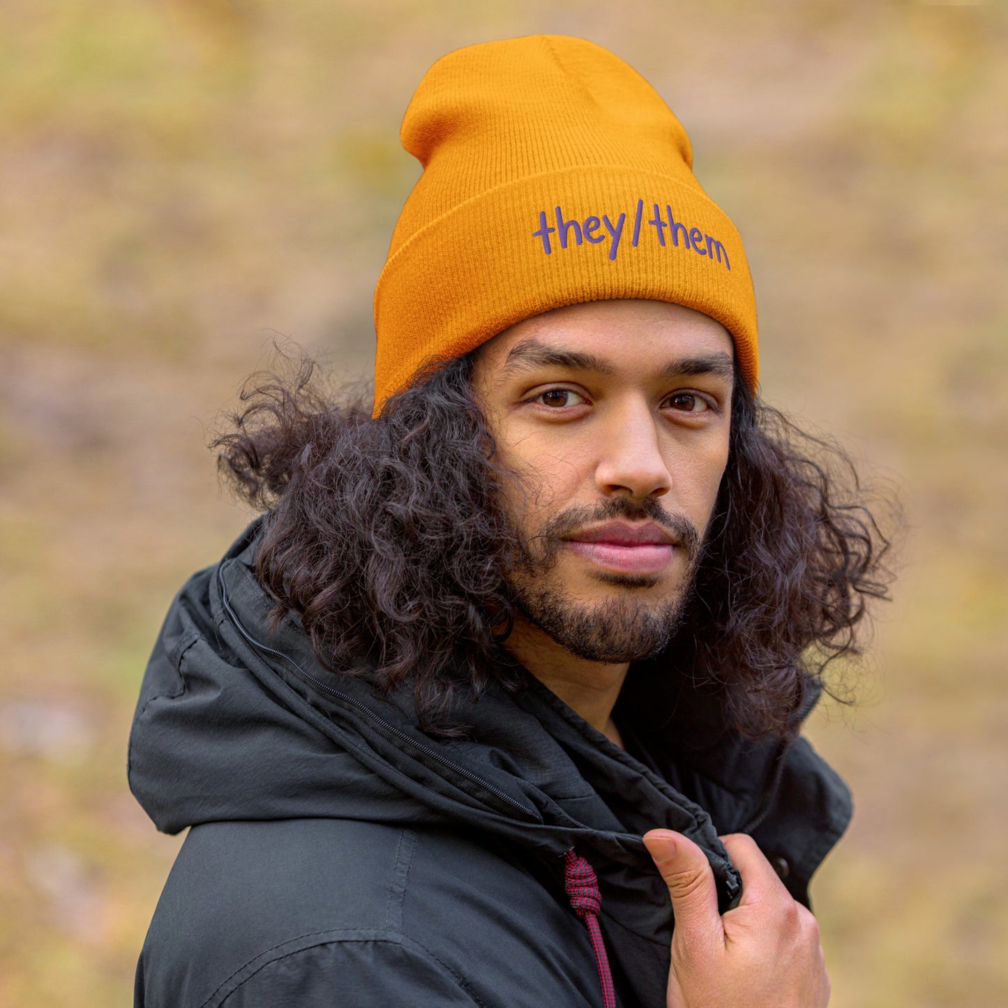 They/Them Cuffed Beanie