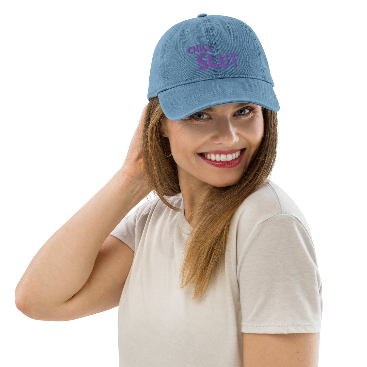 Chill Slut Denim Hat