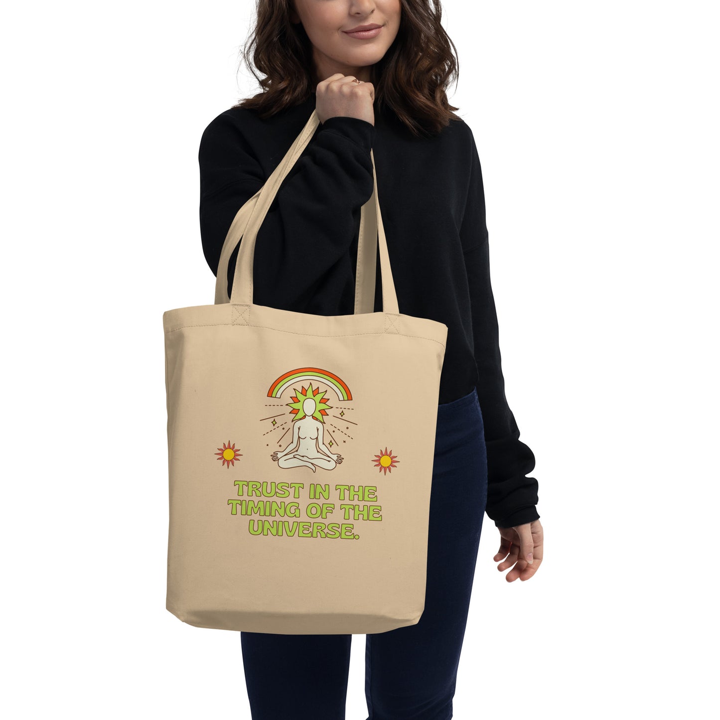 Trust the Timing Eco Tote