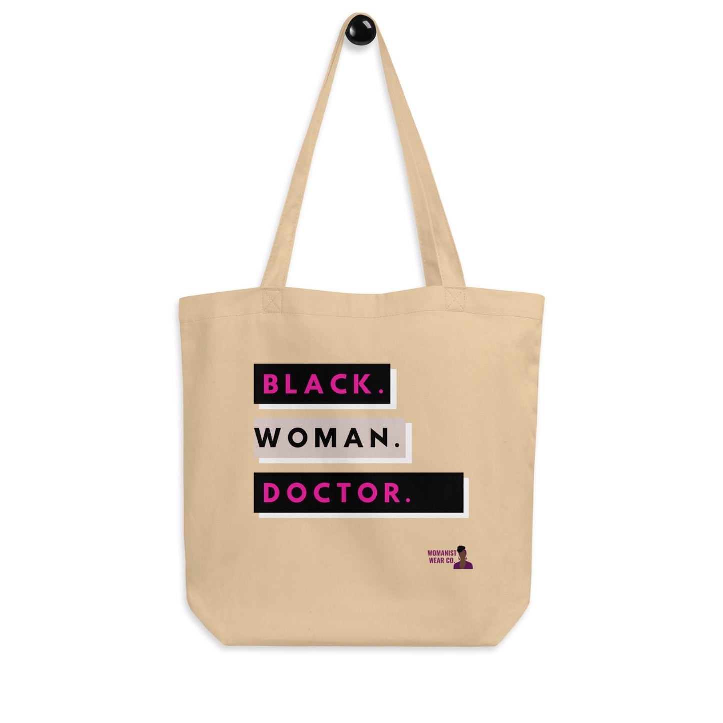 Black Woman Doctor Eco Tote