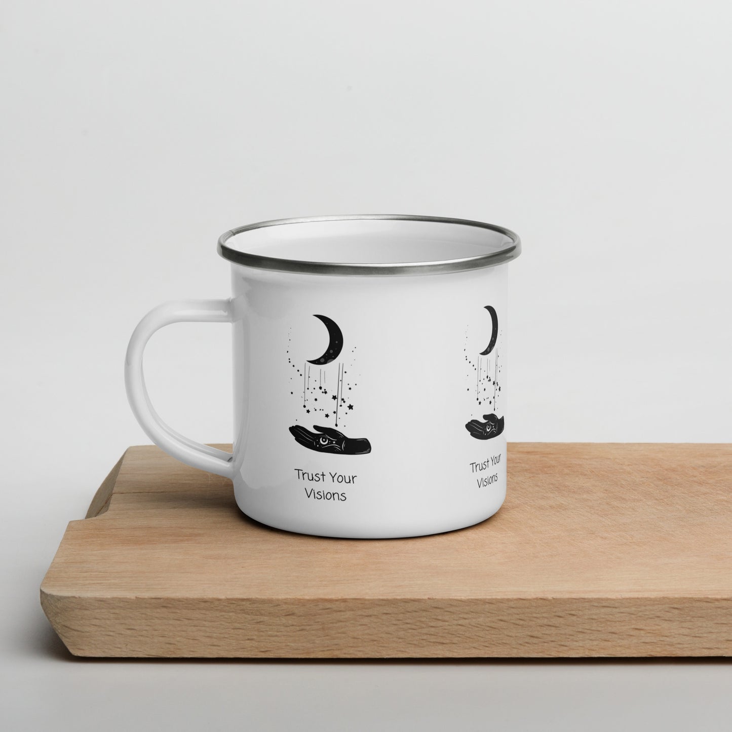 Trust Your Visions Enamel Mug