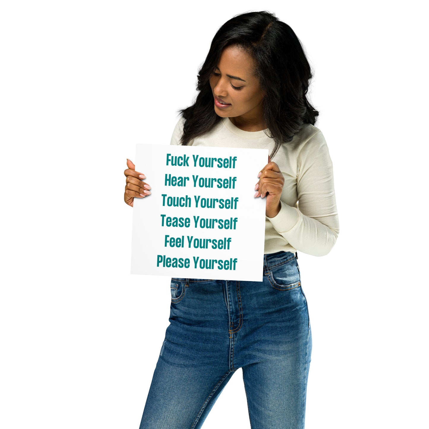Fuck Yourself Poster