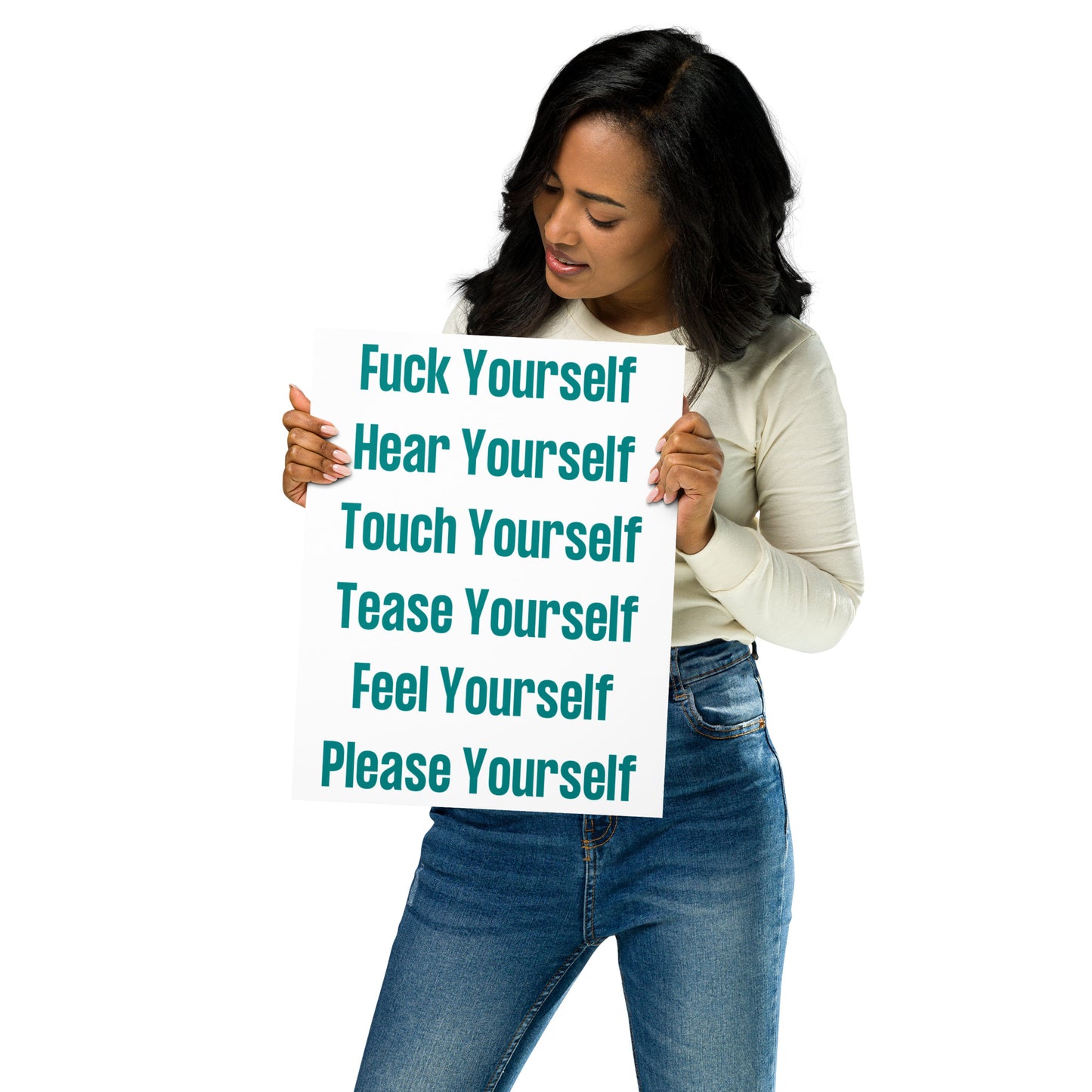 Fuck Yourself Poster