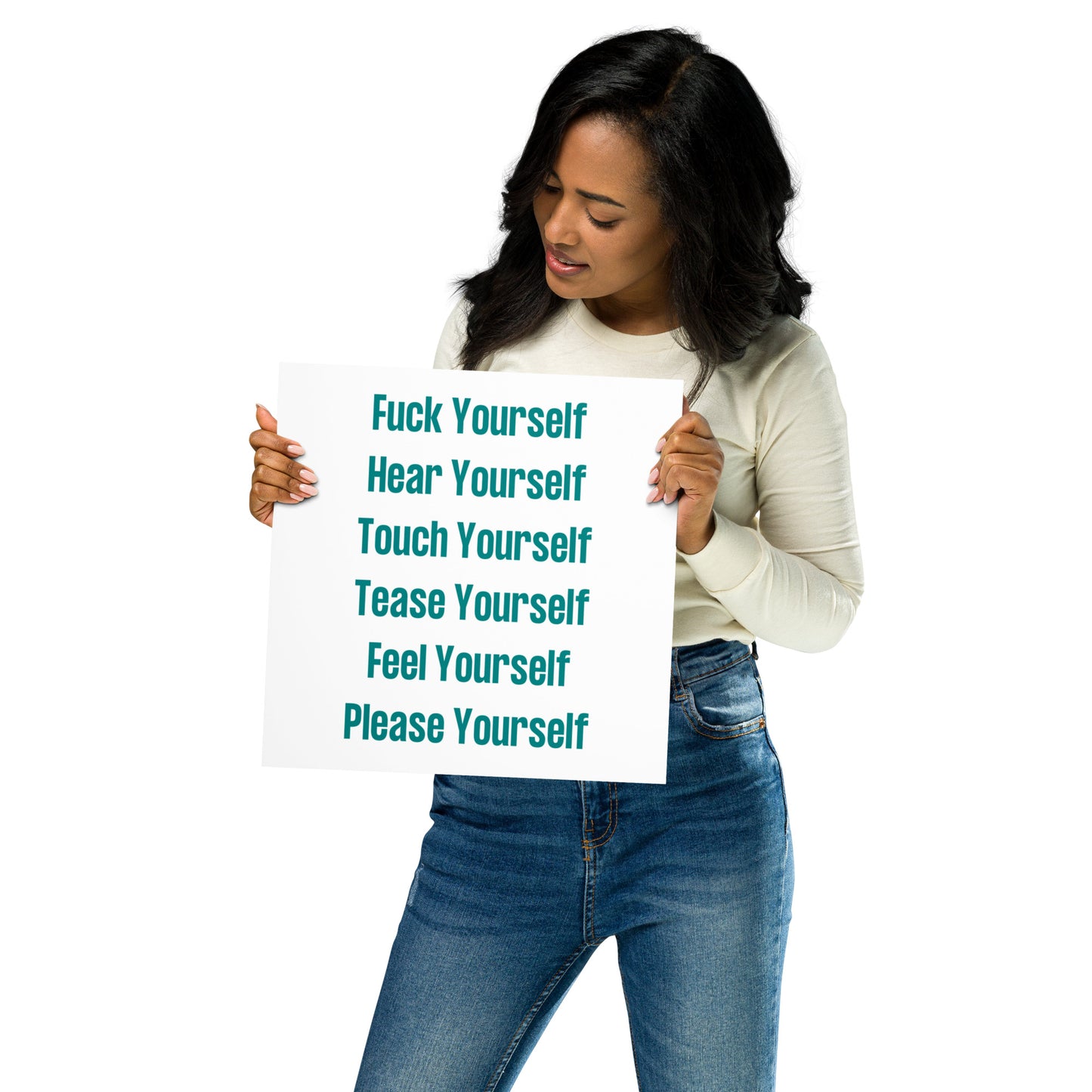 Fuck Yourself Poster