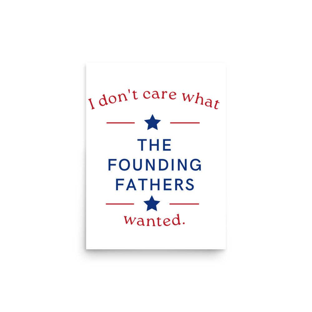 Founding Fathers Poster