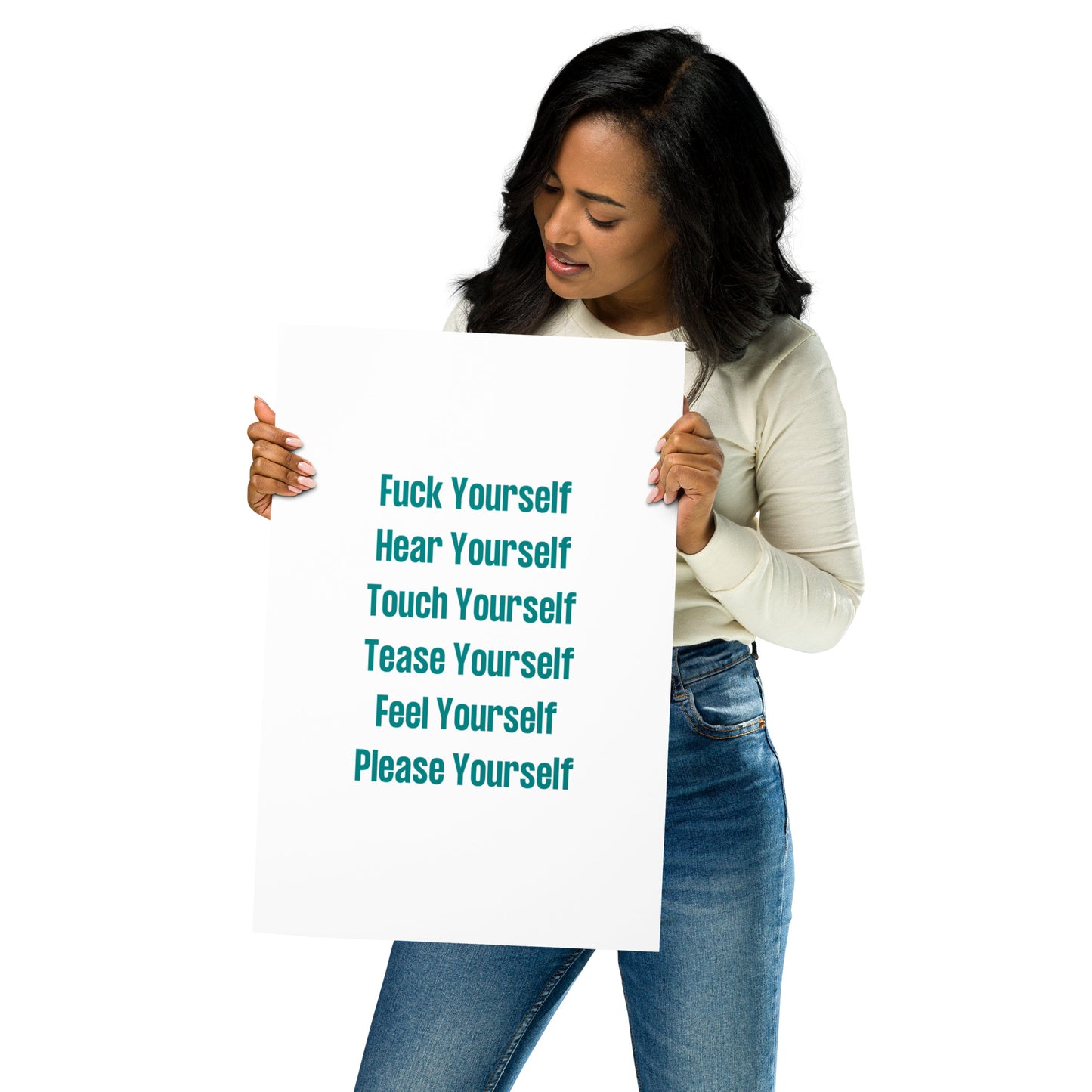 Fuck Yourself Poster
