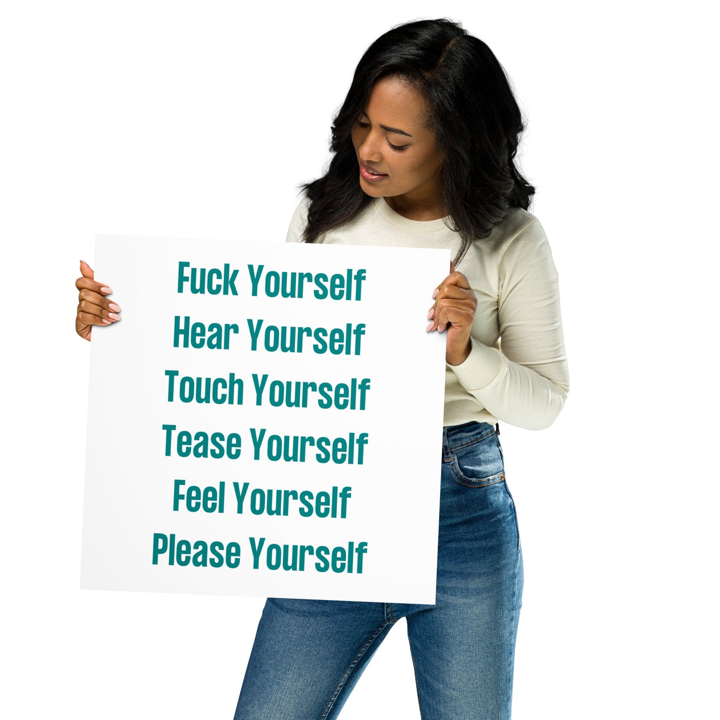 Fuck Yourself Poster