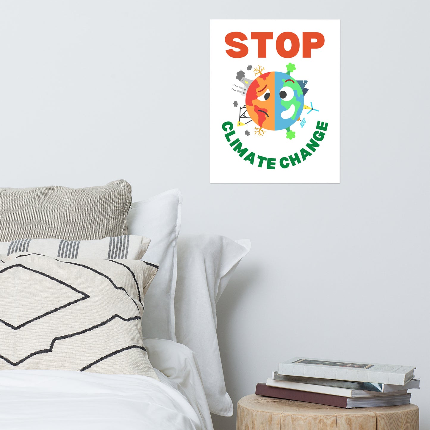 Stop Climate Change Poster