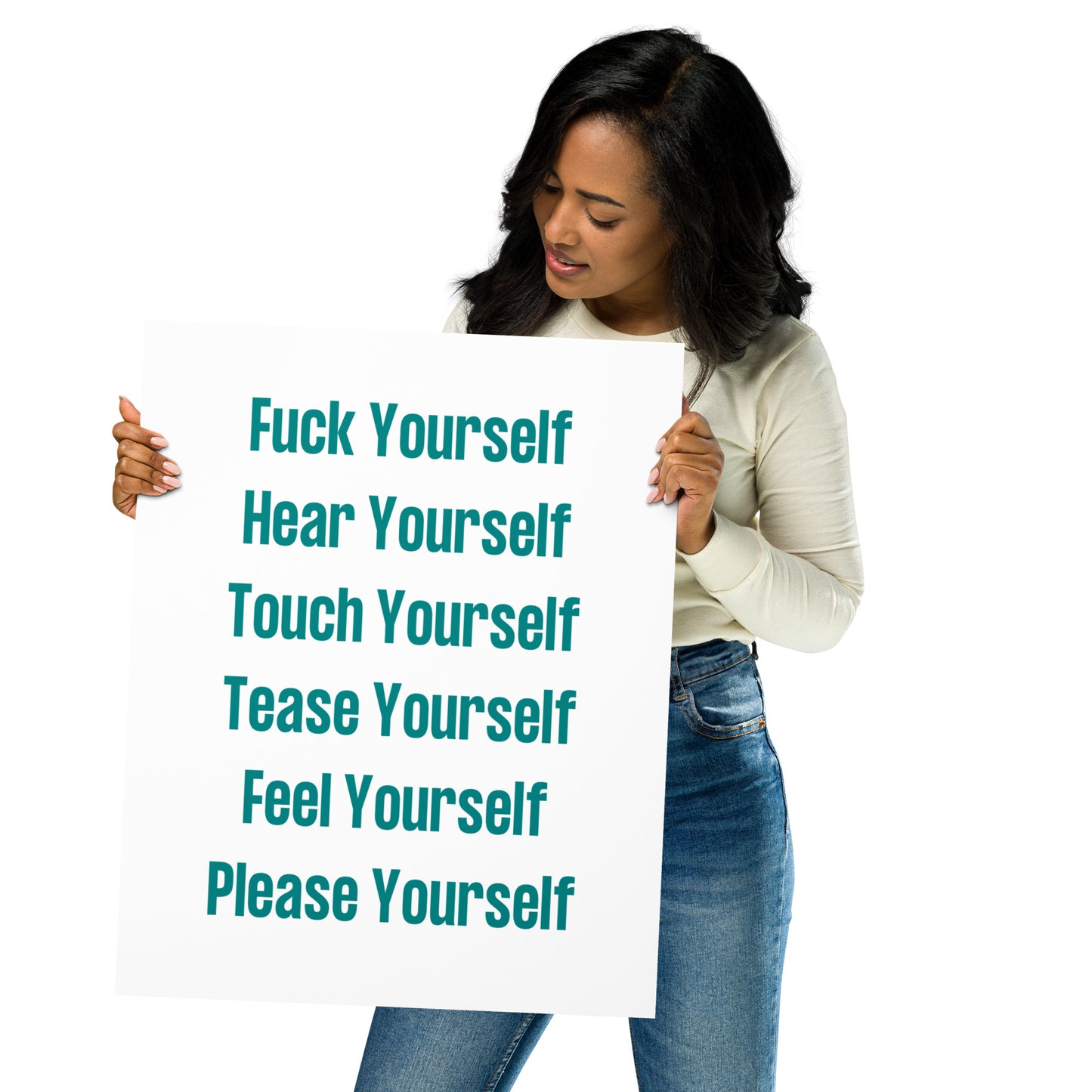 Fuck Yourself Poster