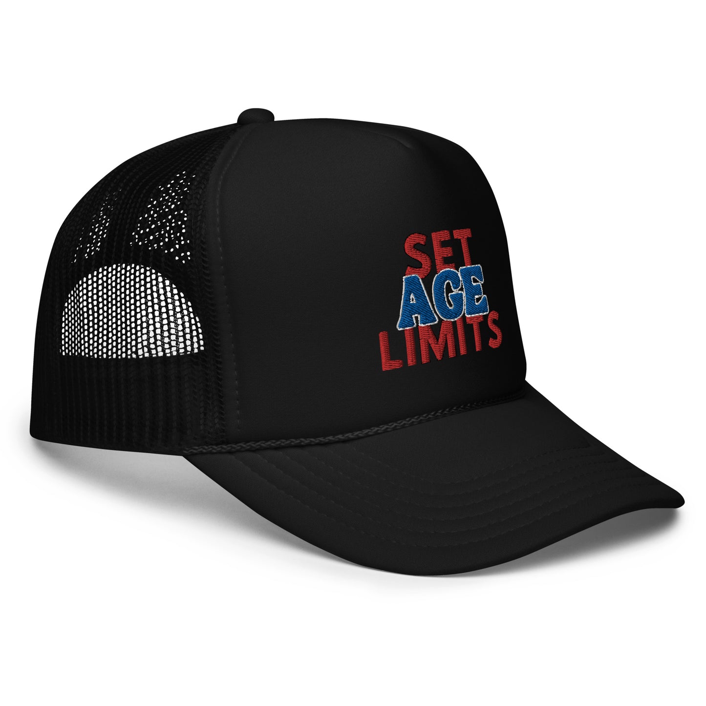 Set Age Limits Foam trucker hat