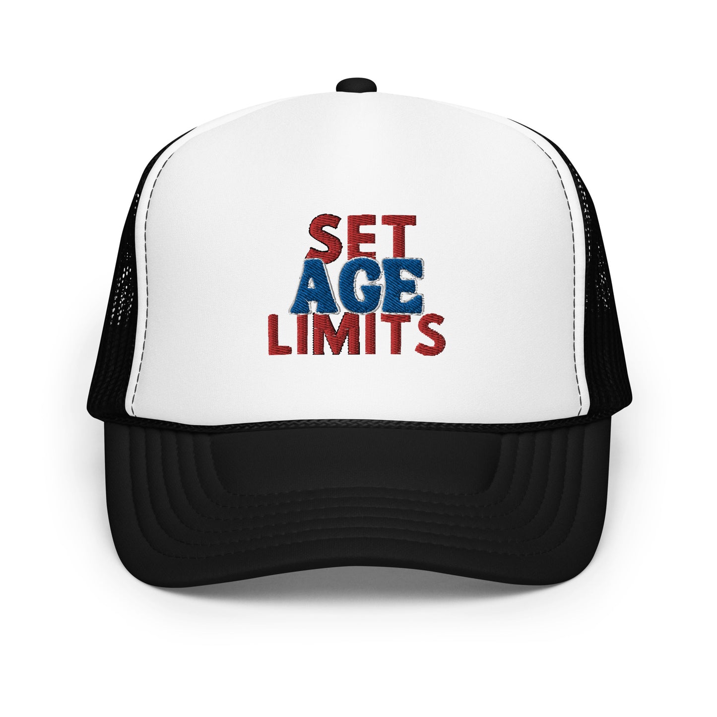 Set Age Limits Foam trucker hat