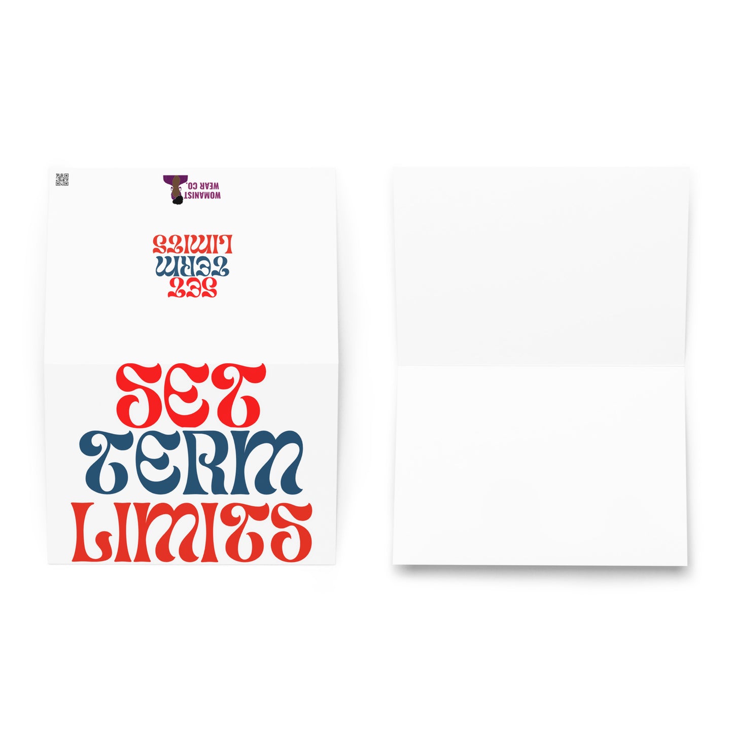 Set Term Limits Greeting Card