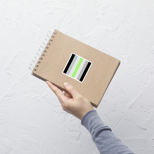 Agender Flag Sticker