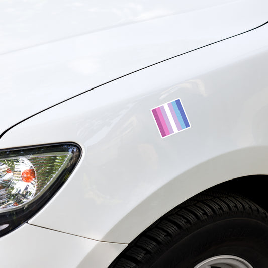 Bigender Flag Sticker