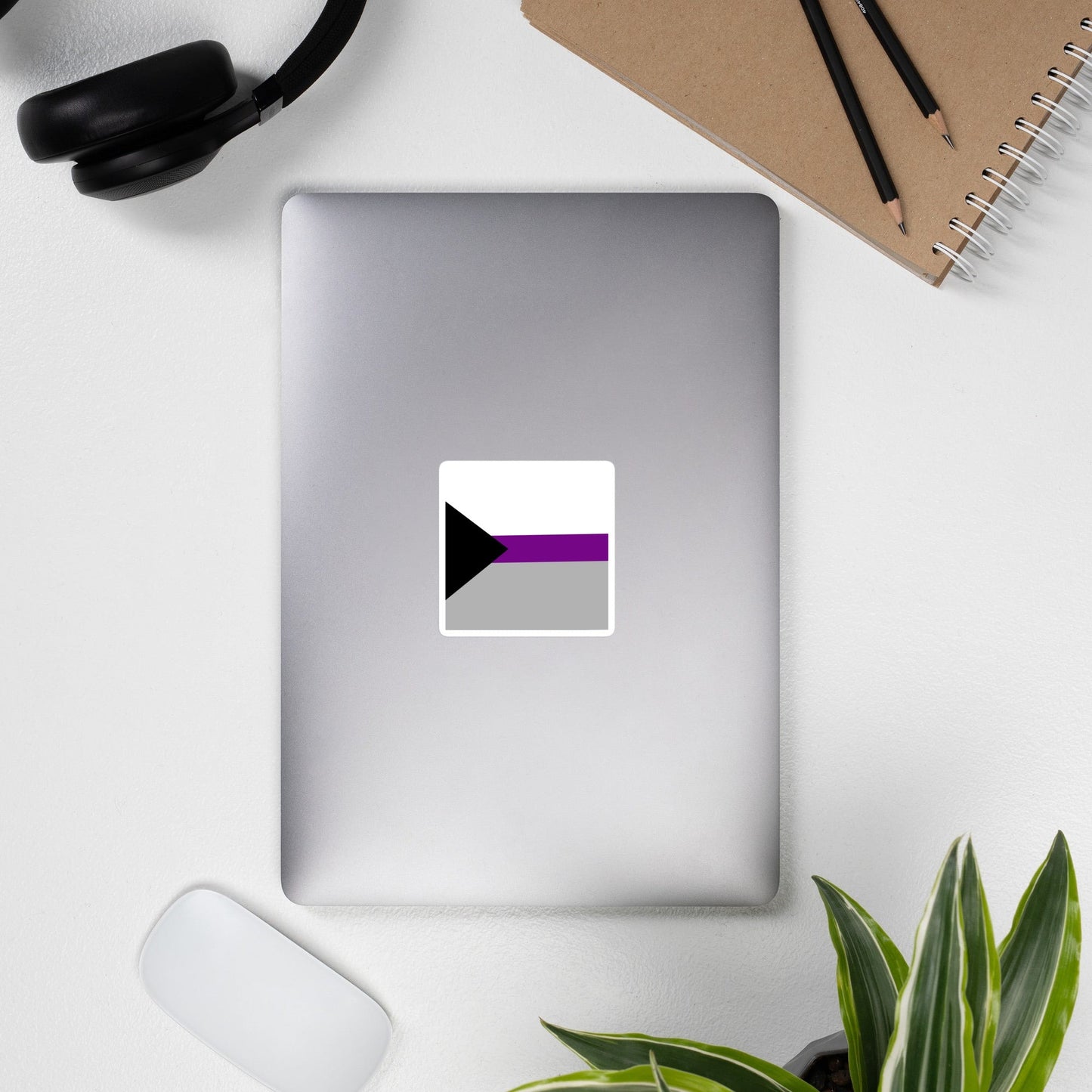 Demisexual Flag Sticker