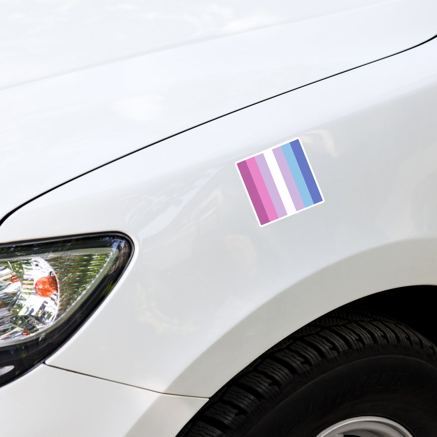 Bigender Flag Sticker