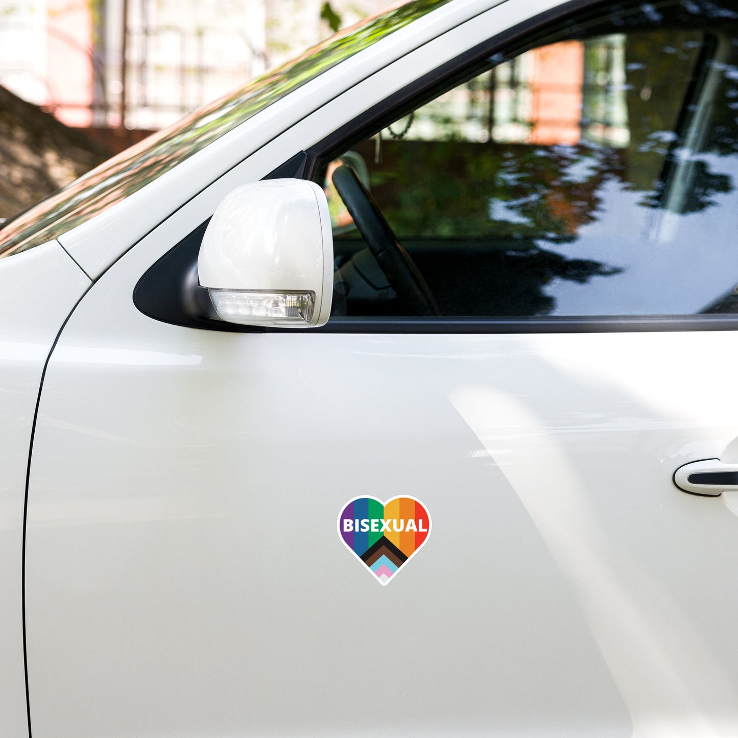 Bisexual Heart Sticker