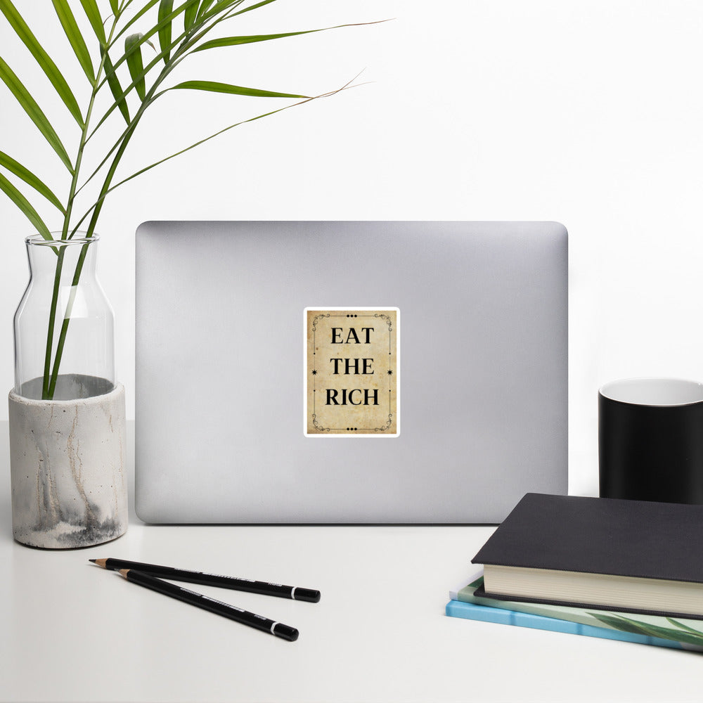 Eat the Rich Sticker