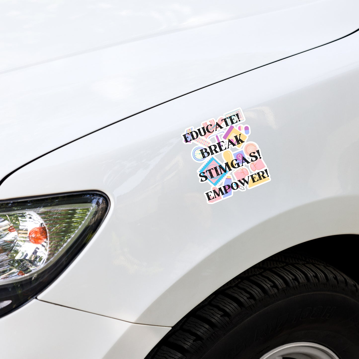 Educate Birth Control Sticker