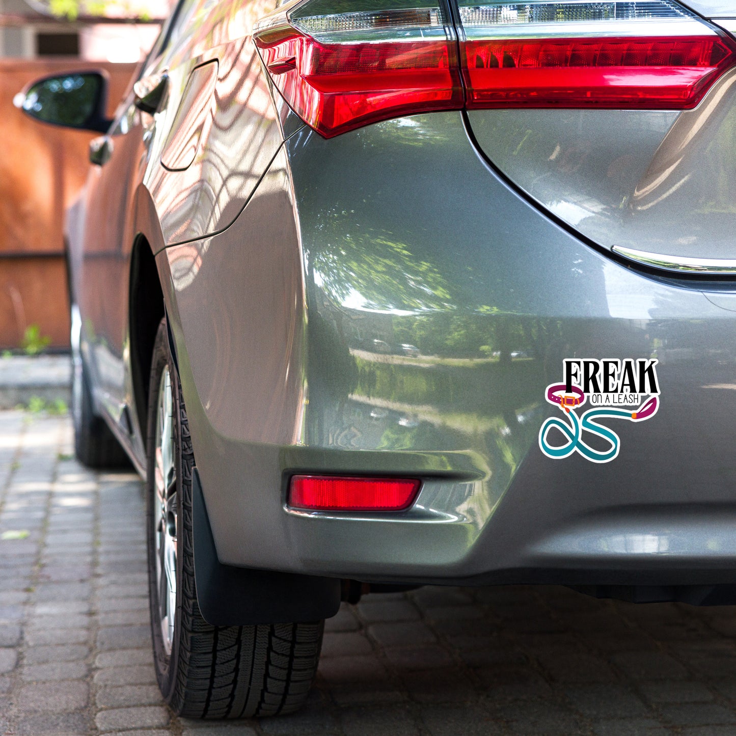 Freak on a Leash Sticker