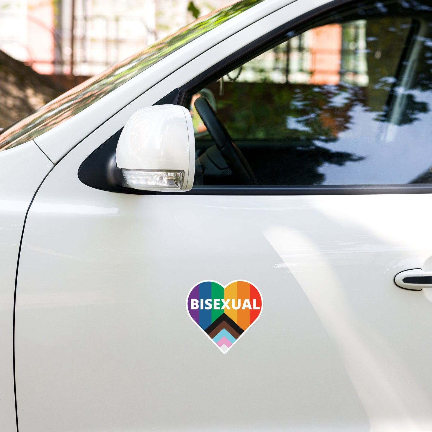 Bisexual Heart Sticker