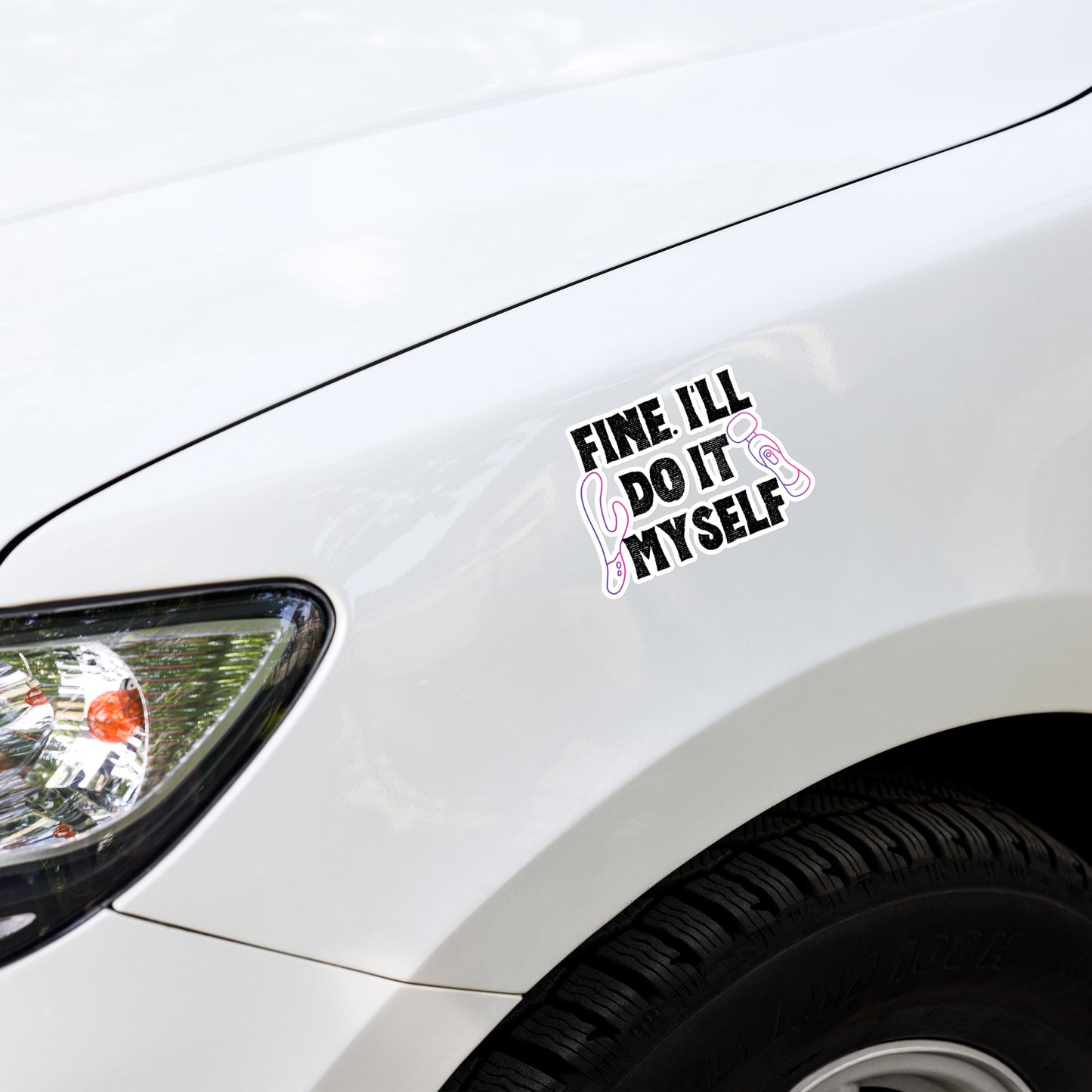 Do It Myself Sticker
