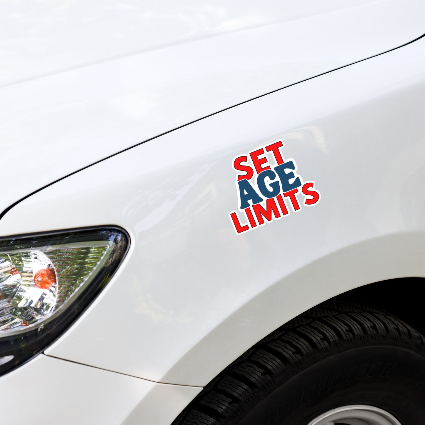 Set Age Limits Sticker