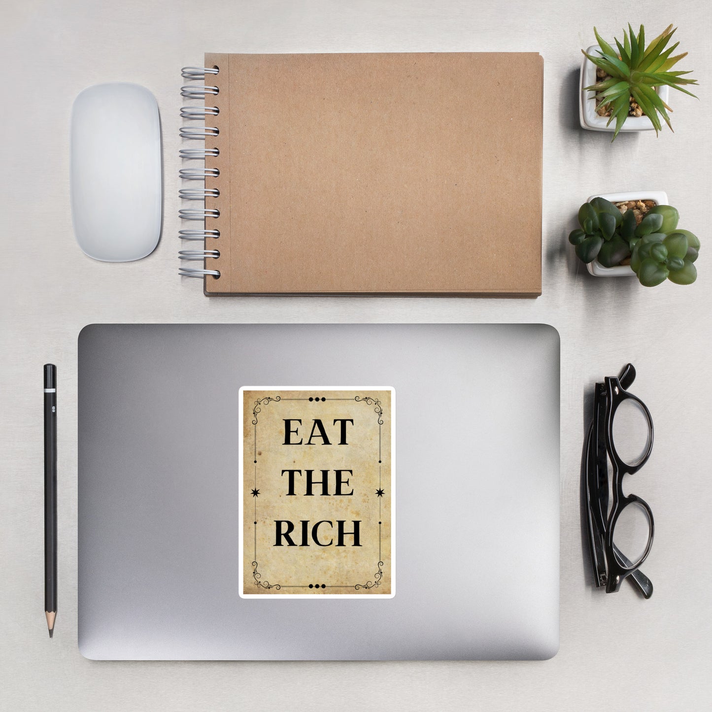 Eat the Rich Sticker
