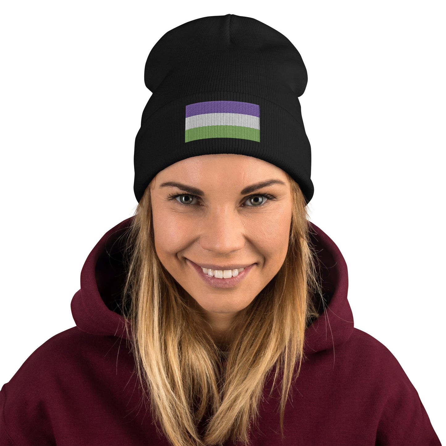 Genderqueer Flag Beanie