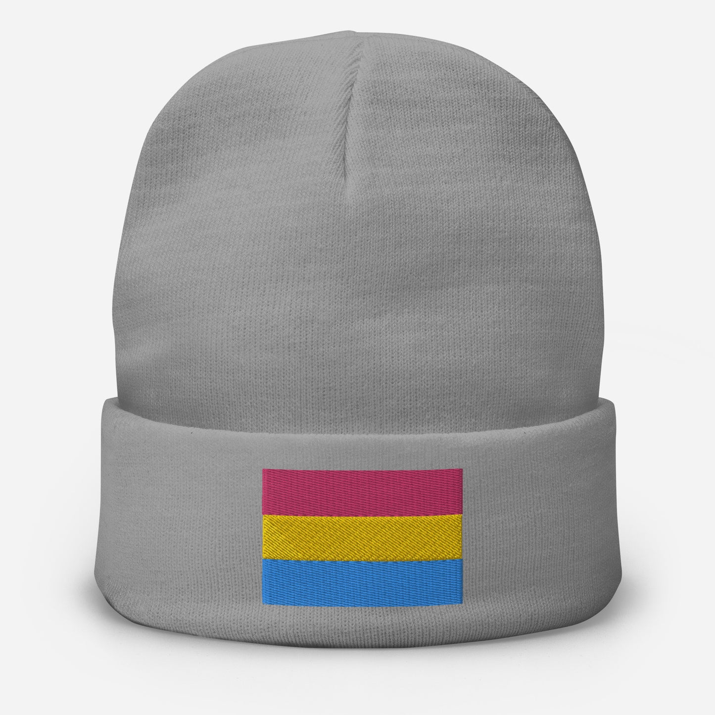 Pansexual Embroidery Beanie