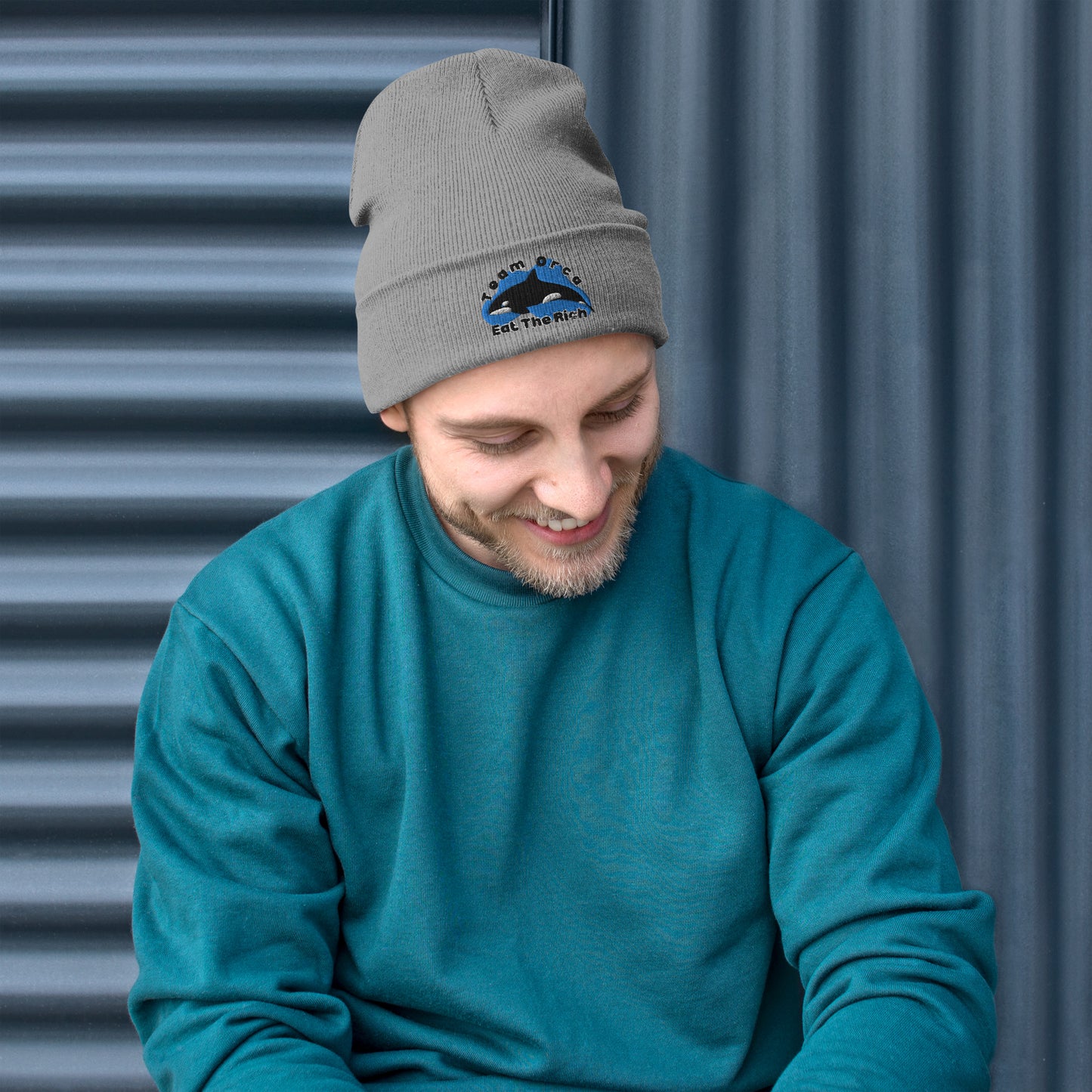 Team Orca Eat the Rich Beanie