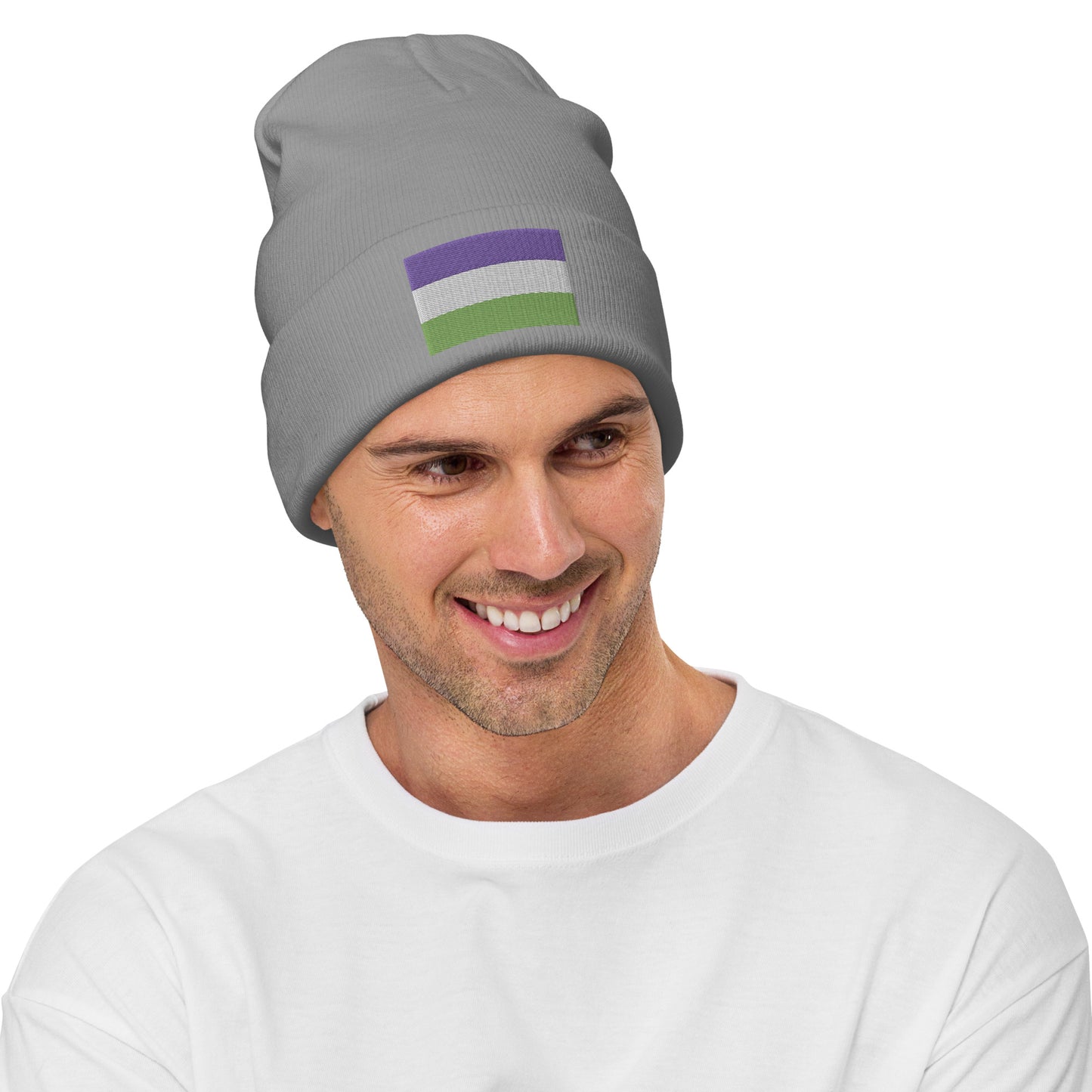 Genderqueer Flag Beanie