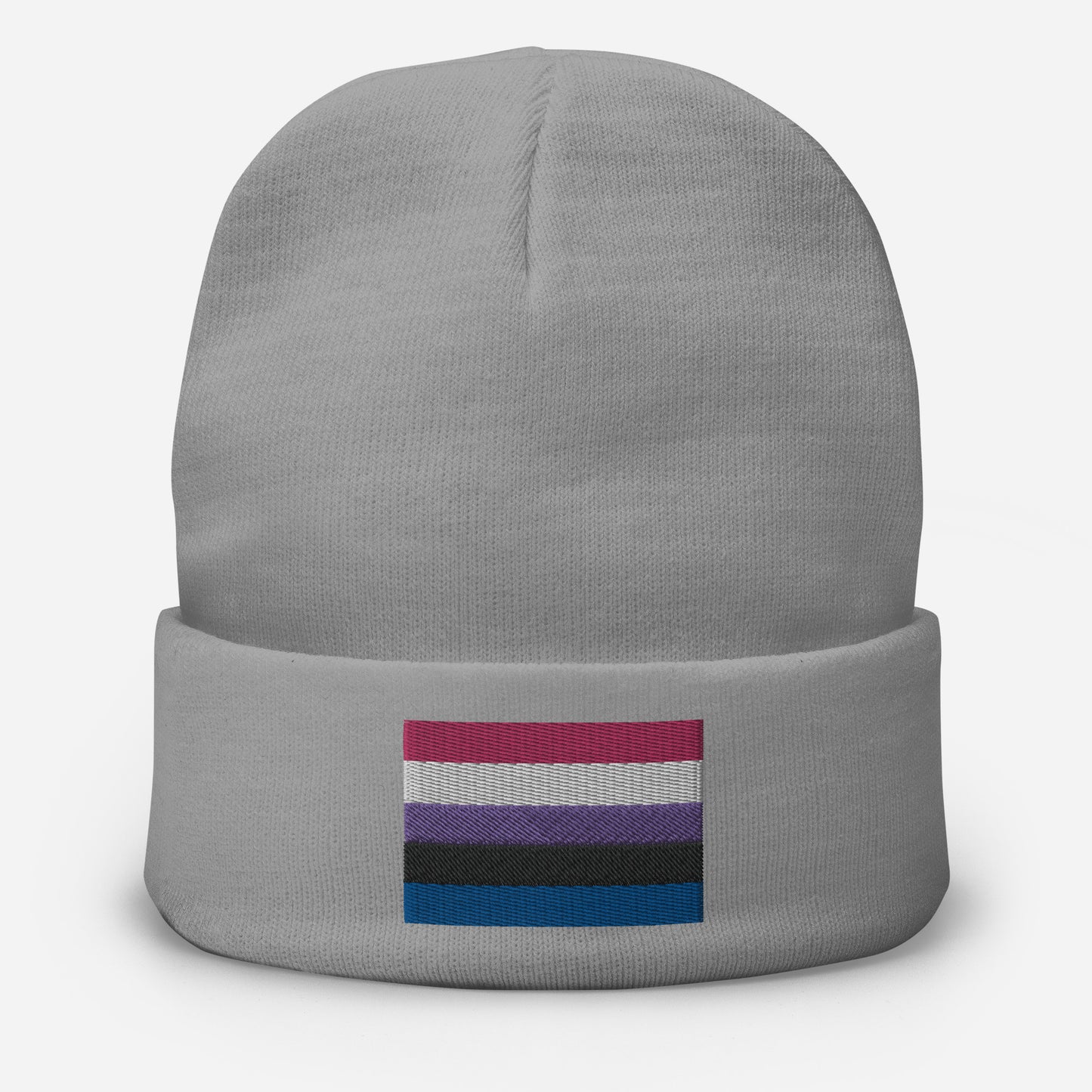 Genderfluid Flag Beanie