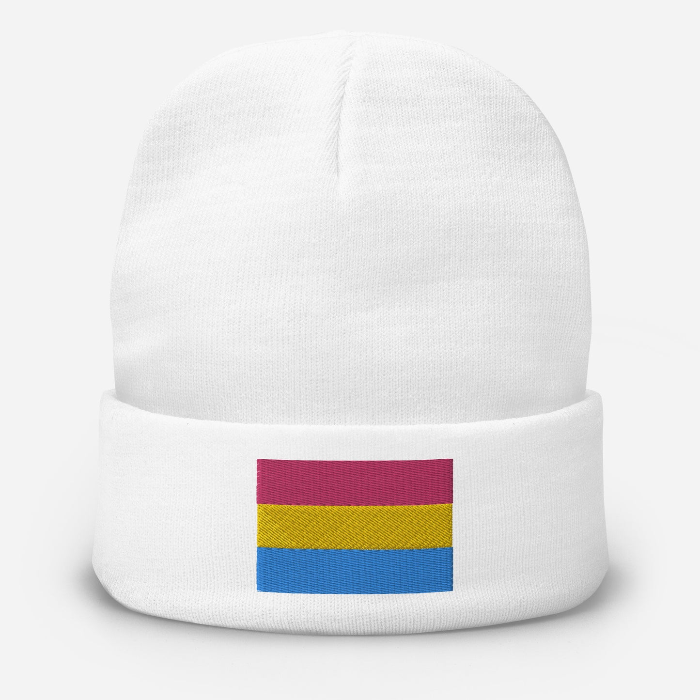 Pansexual Embroidery Beanie