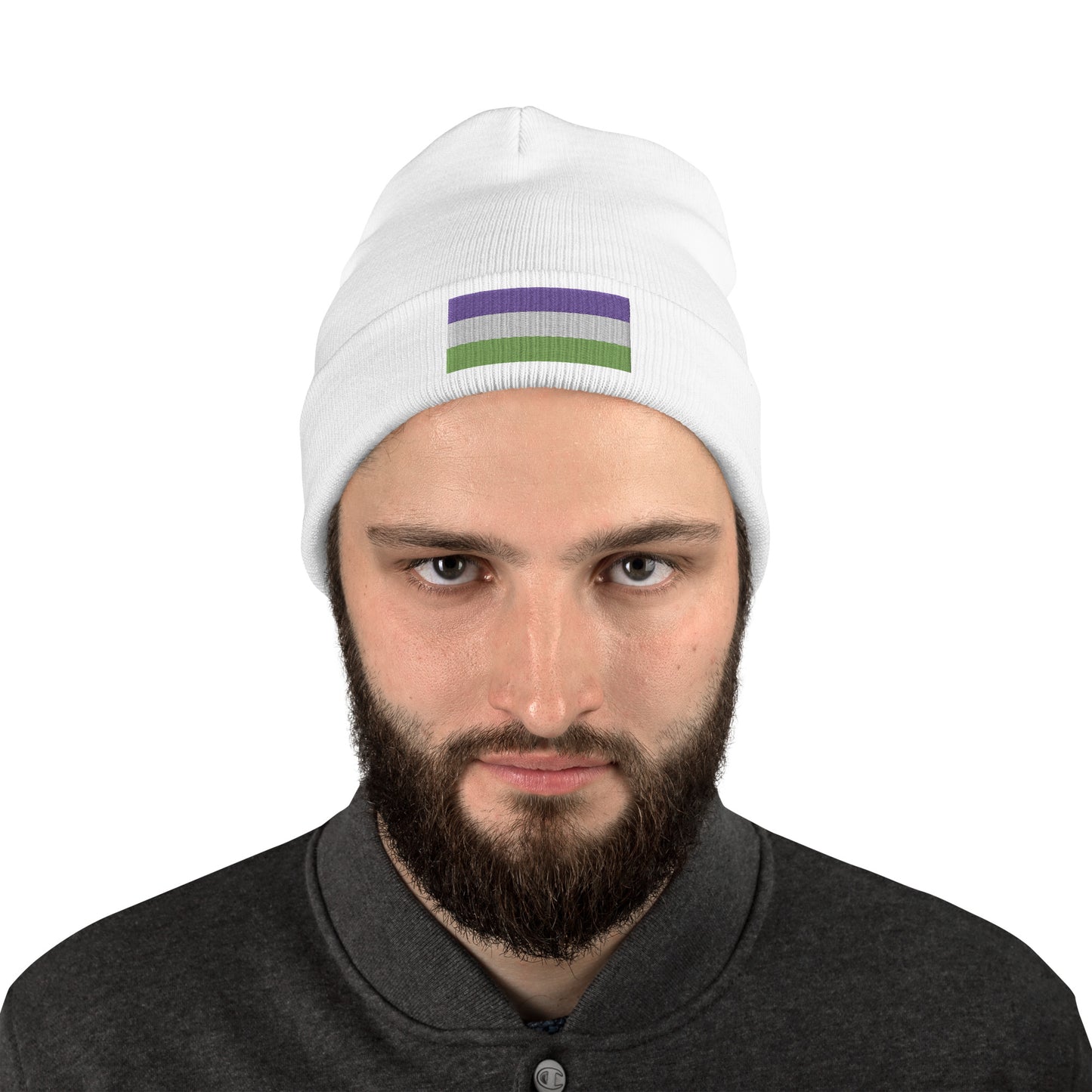 Genderqueer Flag Beanie
