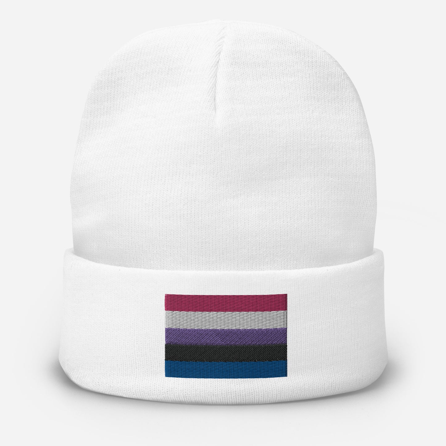 Genderfluid Flag Beanie