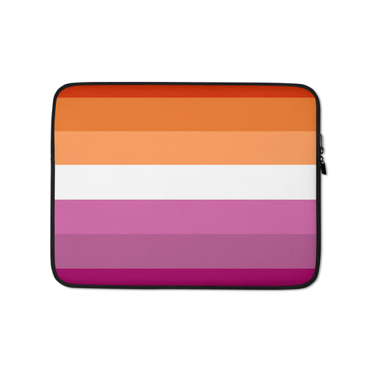 Lesbian Flag Laptop Sleeve