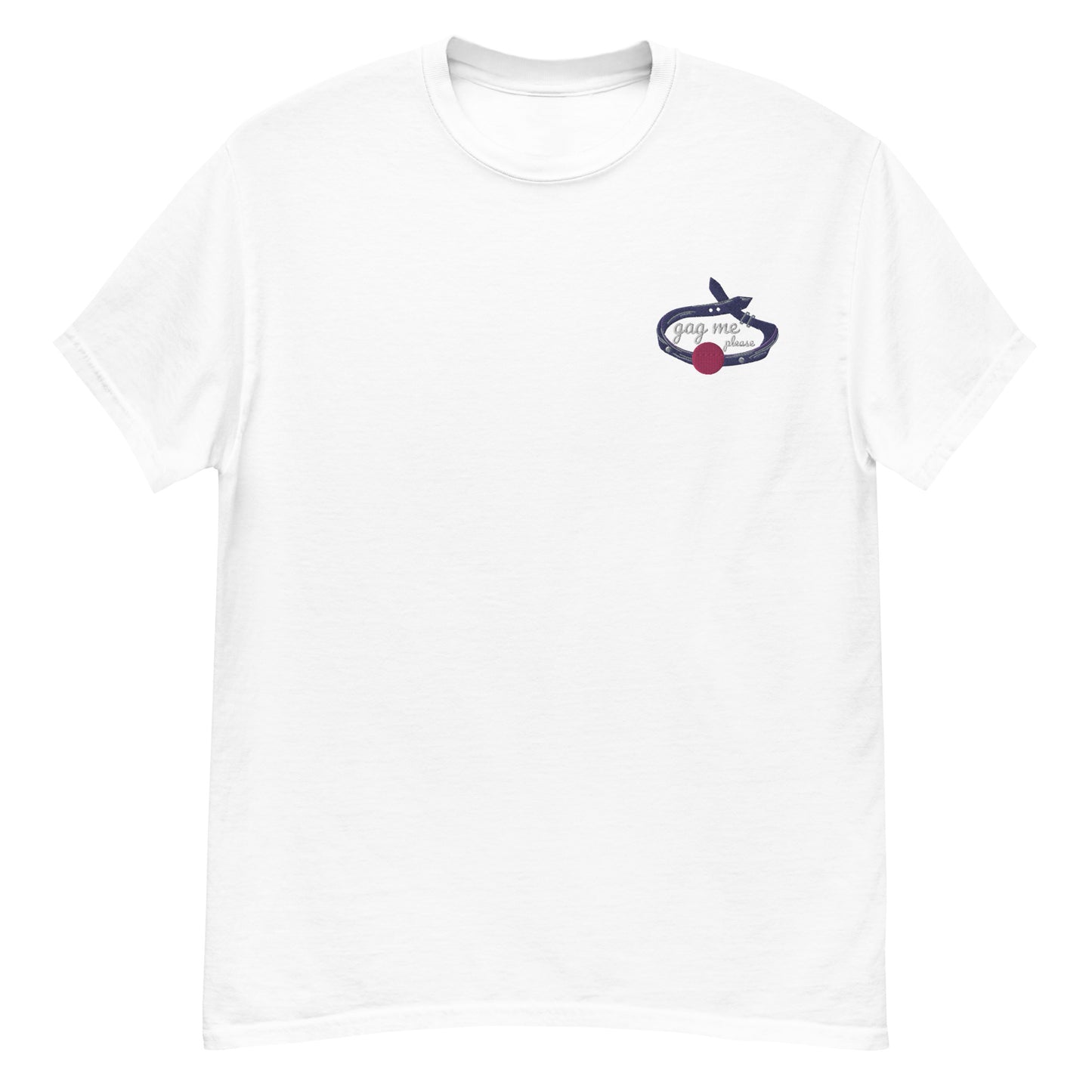 Gag Me Tee (Embroidery Front)