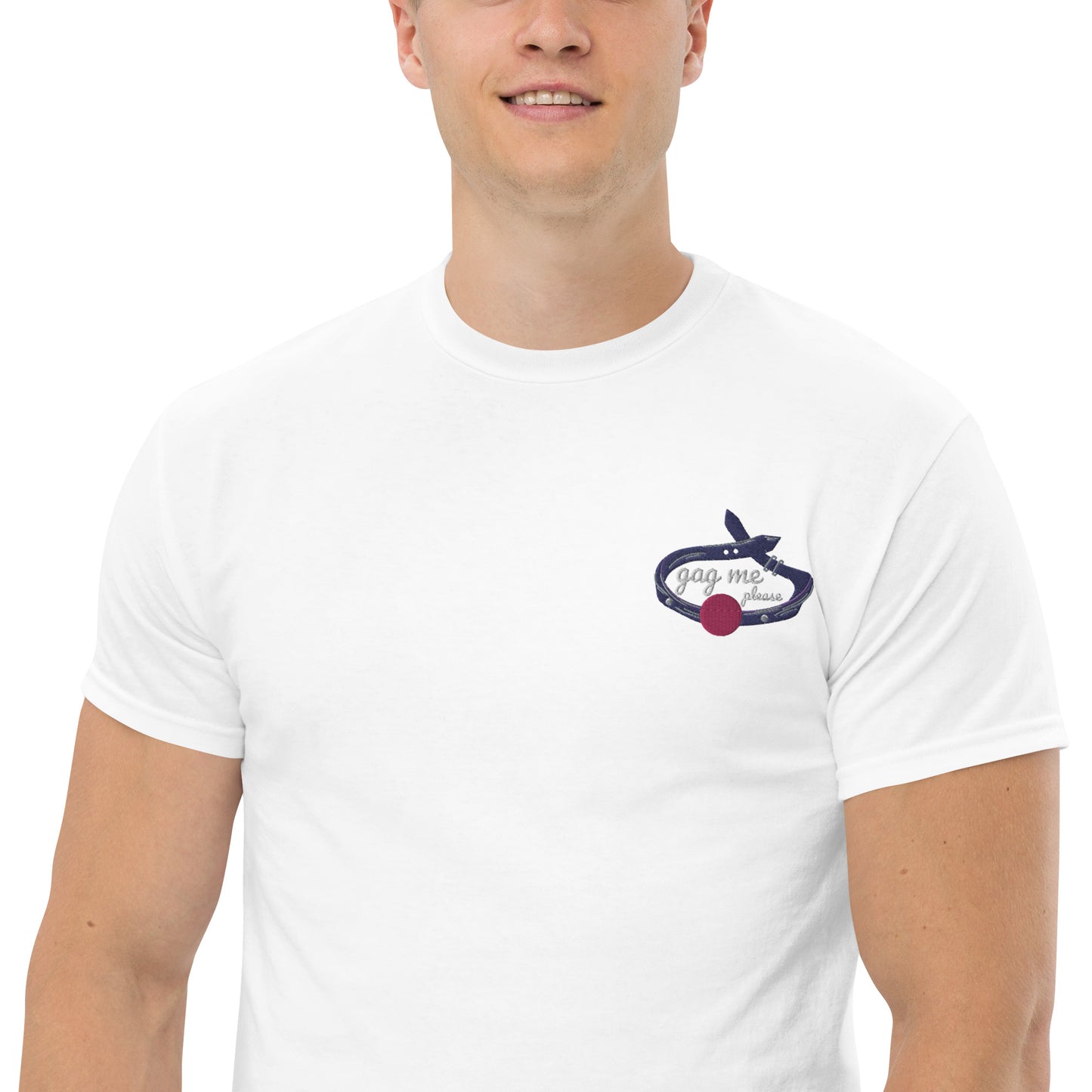 Gag Me Tee (Embroidery Front)