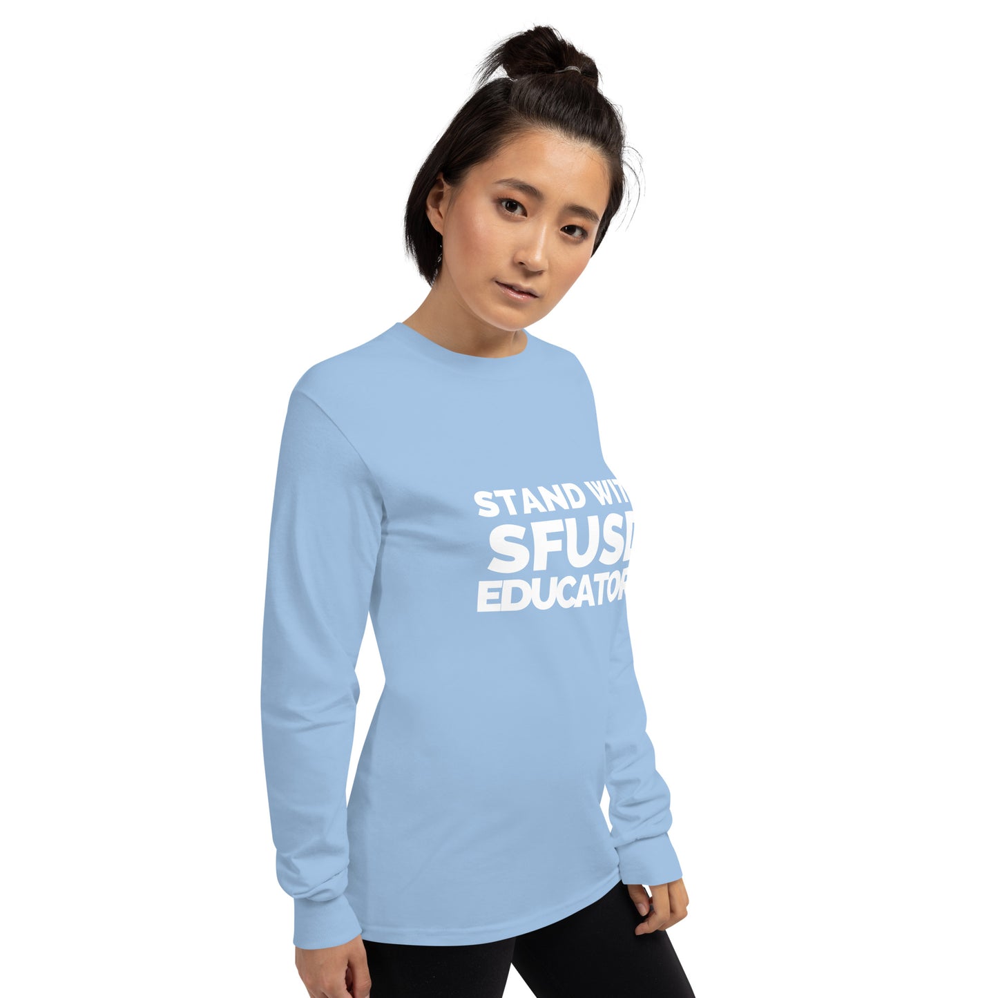 Stand with SFUSD Educators Long-Sleeve Tee